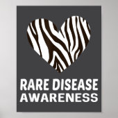 Zebra Heart Rare Disease Awareness Gift 2020 ポスター (正面)