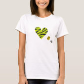 Zebra-heart Tシャツ (正面)