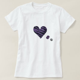 Zebra-heart Tシャツ