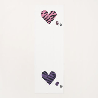 zebra heart yoga mat ヨガマット