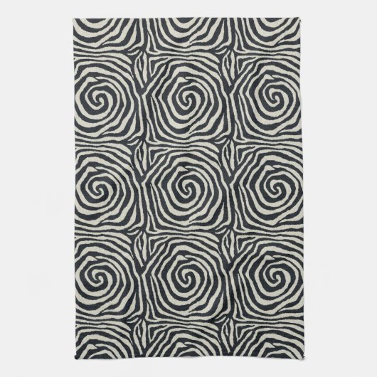 Zebra Inspired キッチンタオル (縦)