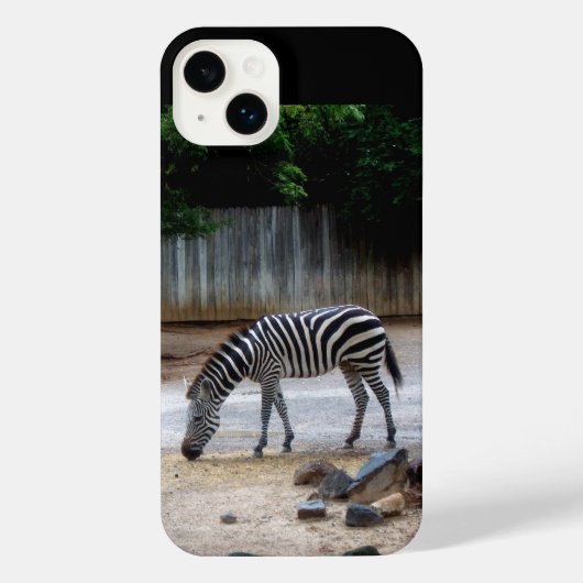 Zebra Iphone Case iPhoneケース (裏面)