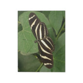 Zebra Longwing Butterflyメモ帳 ノートパッド (回転)