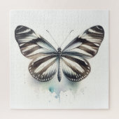 Zebra Longwing Butterfly AREF281 - Watercolor ジグソーパズル (縦)
