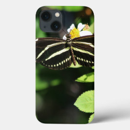 Zebra Longwing Butterfly iPhoneケース iPhone 13ケース