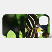 Zebra Longwing Butterfly iPhoneケース Case-Mate iPhoneケース (裏面 (横))