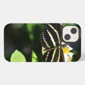 Zebra Longwing Butterfly iPhoneケース iPhone 13ケース (裏面横)