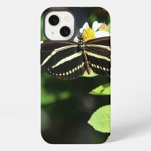 Zebra Longwing Butterfly iPhoneケース iPhone 13ケース (裏面)