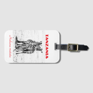 Zebra Luggage Tags ラゲッジタグ