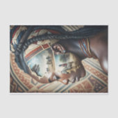 Zebra Memory African Journey Calm Decompage 薄葉紙 (正面)