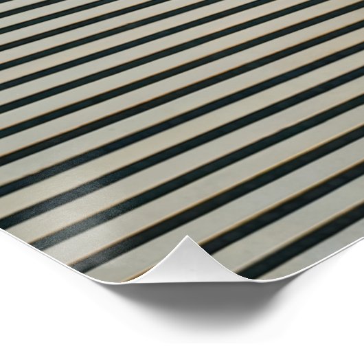 Zebra-Optik Poster | Surrealistische Tierkunst ポスター (コーナー)