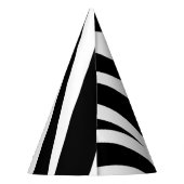 Zebra Print誕生日パーティキッズ パーティーハット (裏面)