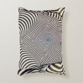 Zebra Print アクセントクッション (正面(垂直))