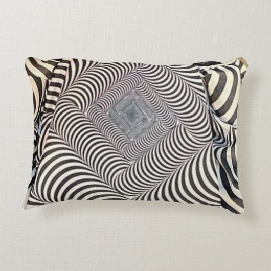 Zebra Print アクセントクッション (裏面)