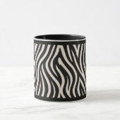 "ZEBRA PRINT" - 11 OZ. COFFEE MUG マグカップ (中央)