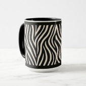 "ZEBRA PRINT" - 15 OZ. COFFEE MUG マグカップ (正面左)