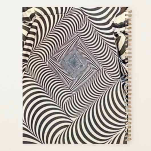 Zebra Print 2026  プランナー手帳 (裏面)