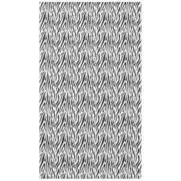 Zebra Print Black and White Party Tablecloth テーブルクロス
