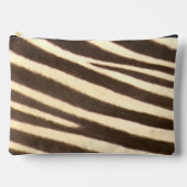 Zebra Print Cut Sew Small Accessory Pouch アクセサリーポーチ (正面)