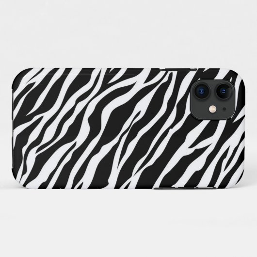 Zebra Print iPhone 5ケース Case-Mate iPhoneケース (裏面(横))