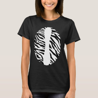Zebra Print Jungle Theme Party Zoo Animal Hallowee Tシャツ