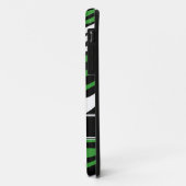 Zebra Print Mix Green iPhone 5ケース Case-Mate iPhoneケース (裏面/左)