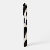 Zebra Print Phone Case with Custom Name iPhone 16ケース (左側面)