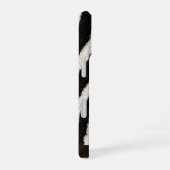 Zebra Print Phone Case with Custom Name iPhone 16ケース (右側面)