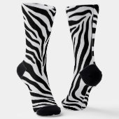 Zebra print socks ソックス (傾斜あり)