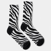 Zebra print socks ソックス (右)