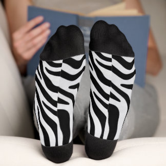 Zebra print socks ソックス