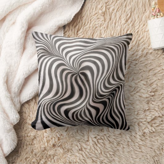 Zebra rock!  クッション (ブランケット)