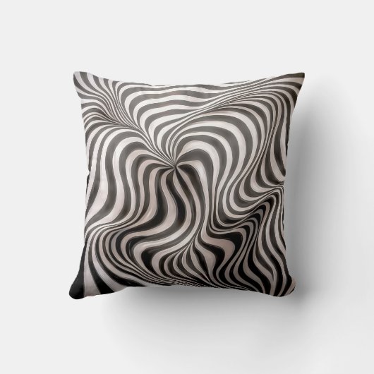 Zebra rock!  クッション (裏面)