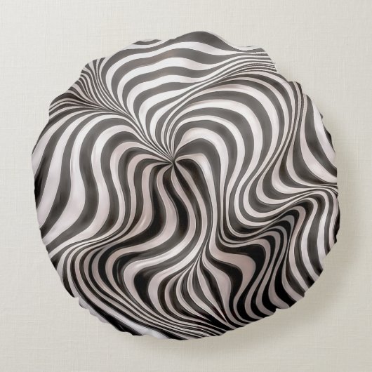 Zebra rock!  ラウンドクッション (裏面)