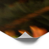 Zebra Rocking Horse ポスター (角)