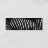 Zebra Stripes名刺 スキニー名刺 (裏面)