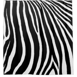 Zebra Stripes  シャワーカーテン
