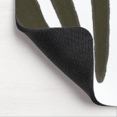 Zebra Stripes、野生生物アートmouseads マウスパッド (コーナー)