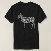 Zebra Stripes Animal Zebra  Tシャツ (デザイン正面)
