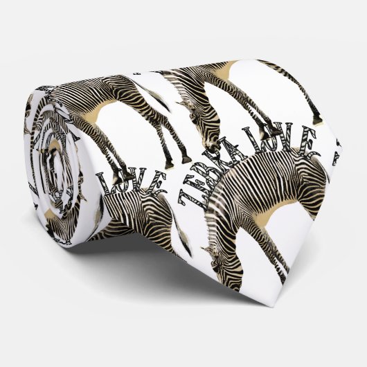 Zebra Stripes - Customized ネクタイ (ロール)