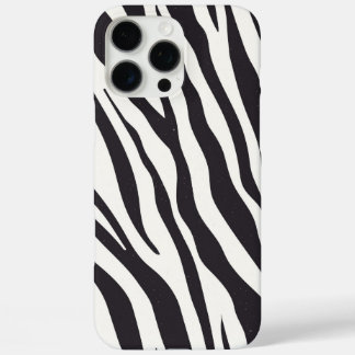 Zebra Stripes iPhone Case – Black & White Pattern iPhone 16 Pro Maxケース