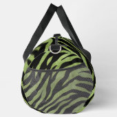 Zebra Stripes Pattern  ダッフルバッグ (右)