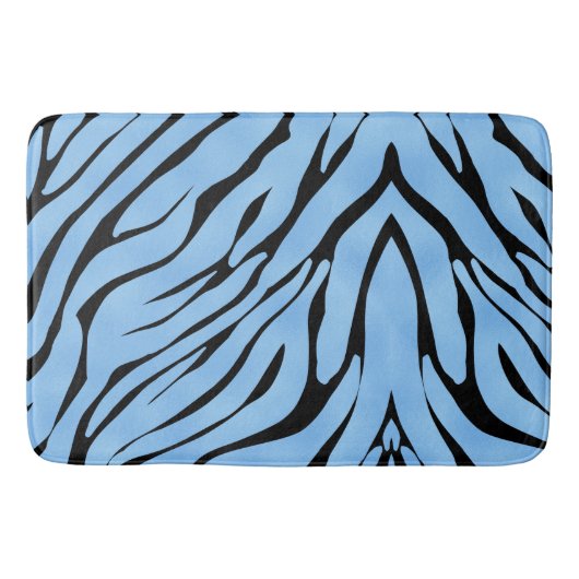 Zebra Stripes Pattern バスマット (正面)