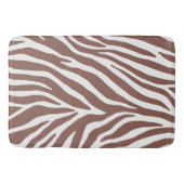 Zebra Stripes Pattern バスマット (正面)