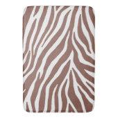 Zebra Stripes Pattern バスマット (正面縦)