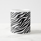 Zebra Stripes Seamless Pattern Animal Print-60492 ジャンボコーヒーマグカップ (正面)