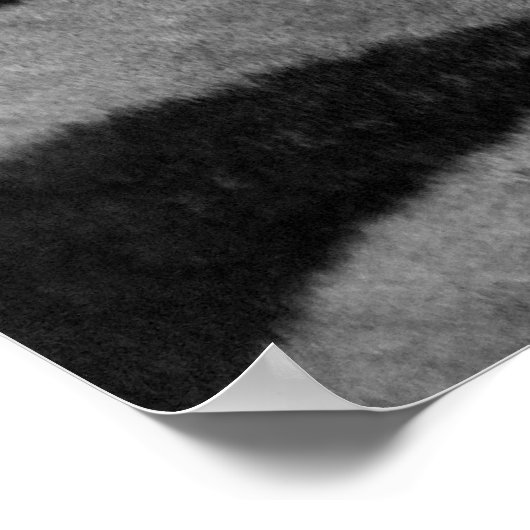 Zebra Strips ポスター (角)