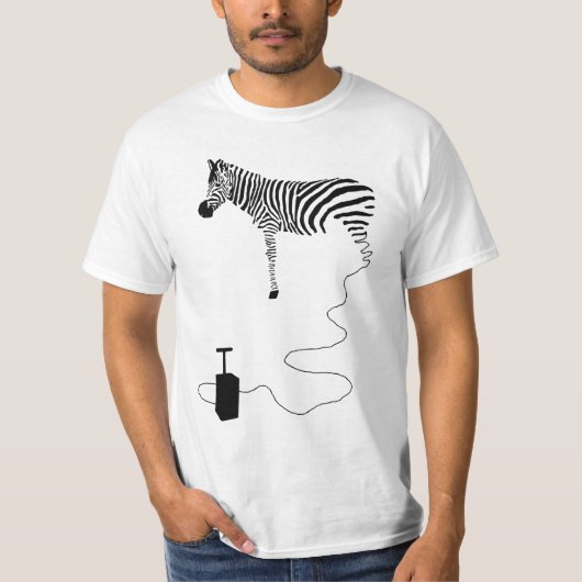 zebra tシャツ (正面)