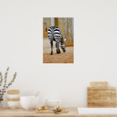 Zebra Tail ポスター (キッチン)