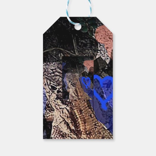 Zebra tail butterfly ギフトタグ (裏面)